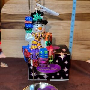 🐈‍⬛ Christopher Radko ornament “Great Gifts Galore”